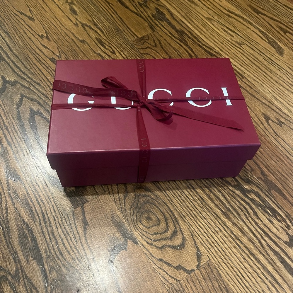 Gucci Marmont High Block Heel Sandals - Picture 2 of 6